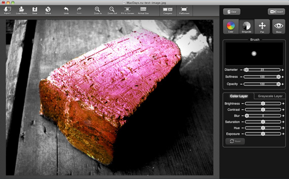 Color Splash Studio — частичное исключение цвета из фотографий