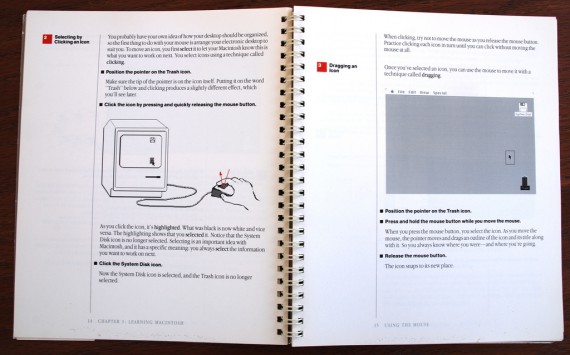 Macintosh User Manual - Clicking