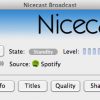 Nicecast: транляция любого аудио в Интернет