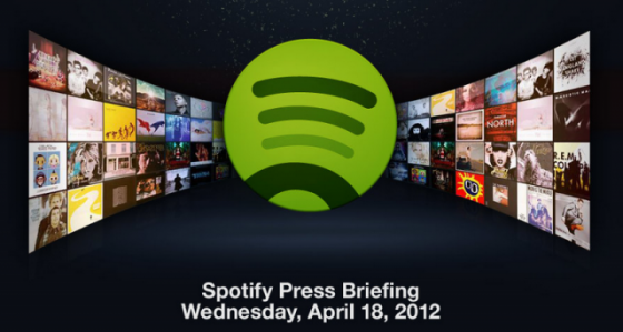 Spotify проведет «особое мероприятие» 18-го апреля