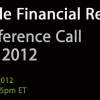 Apple огласит финансовые результаты за Q3 2012 24-го июля