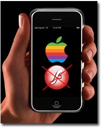 Adobe снова пролетела с iPhone