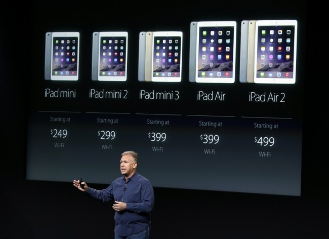 iPad air 2 и iPad mini 3