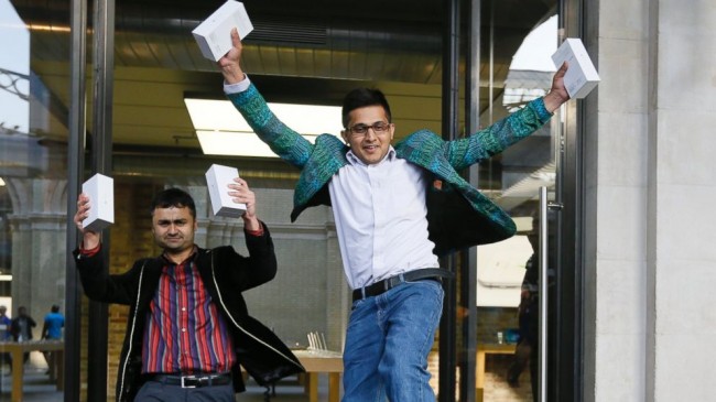 Очереди за iPhome 6