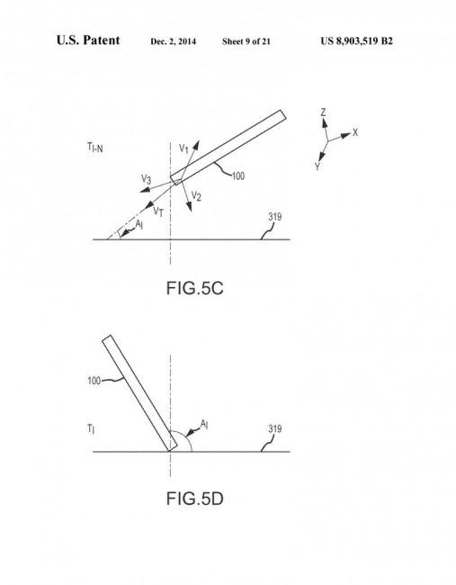 Патент падения iPhone