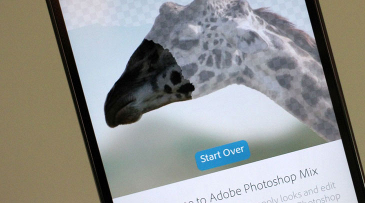Для iPhone обновлено приложение Adobe Photoshop Mix