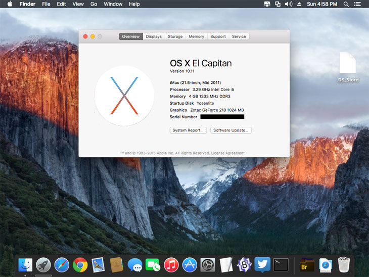 Образ Os X Yosemite  Торрент