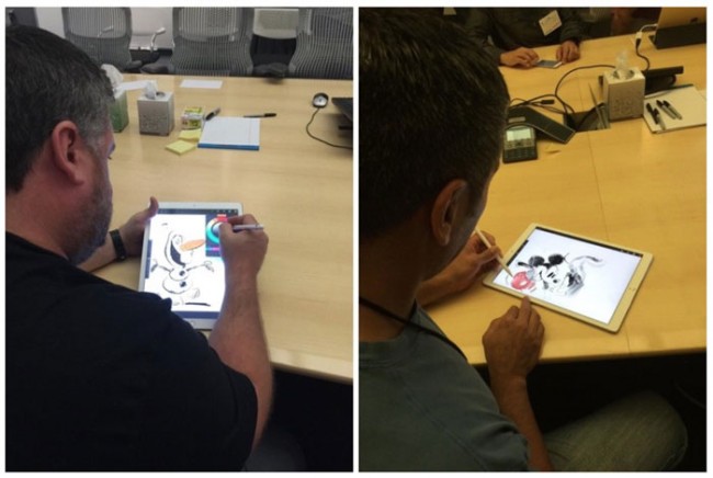В Disney протестировали карандаш Pencil от iPad Pro