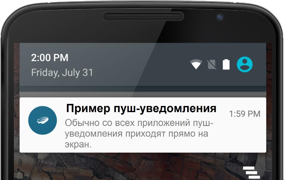 Что такое пуш сообщения на телефон от псб