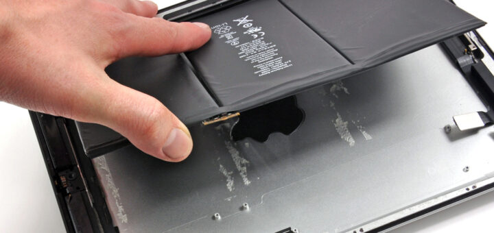 замена батареи на айпад