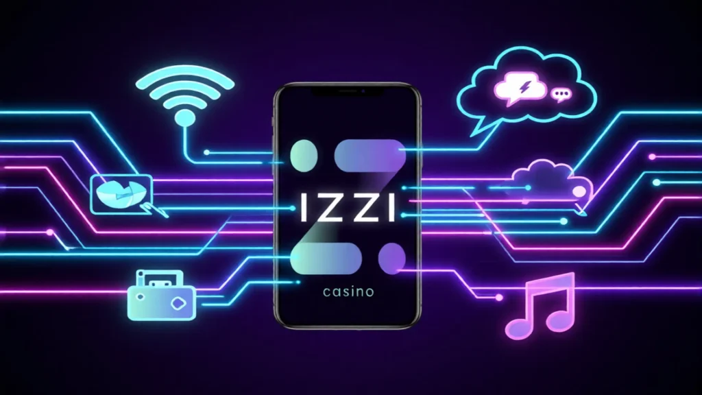 IZZI казино APK Android — полный функционал, бонусы, игры.
